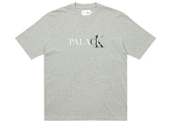 PALACE CK1 T-SHIRT LIGHT GREY HEATHER