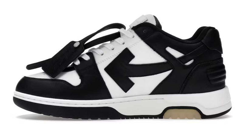 OFF-WHITE OUT OF OFFICE OOO LOW TOPS WHTE/BLACK