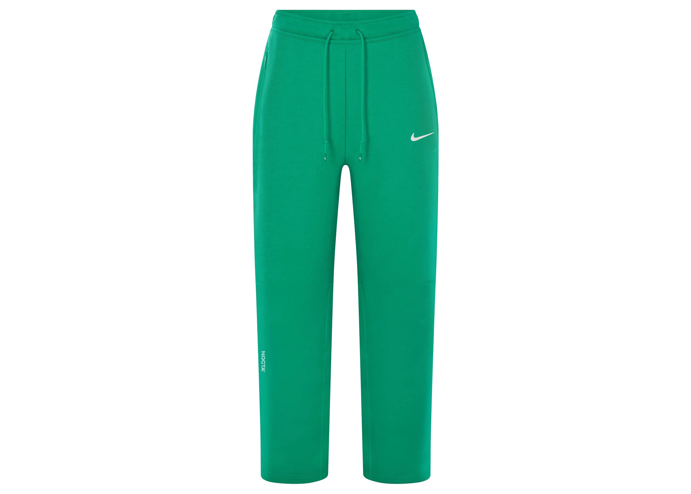 NIKE X NOCTA TECH FLEECE OPEN HEM PANT STADIUM GREEN/SAIL