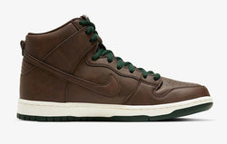NIKE SB DUNK HIGH BAROQUE BROWN SAIL AND FUR - The Edit Man London Online