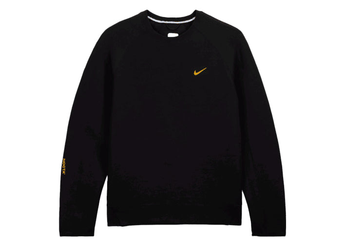 NIKE X NOCTA TECH FLEECE CREW BLACK