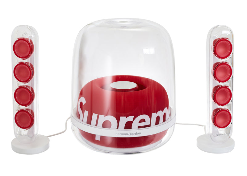SUPREME HARMAN KARDON SOUNDSTICKS RED
