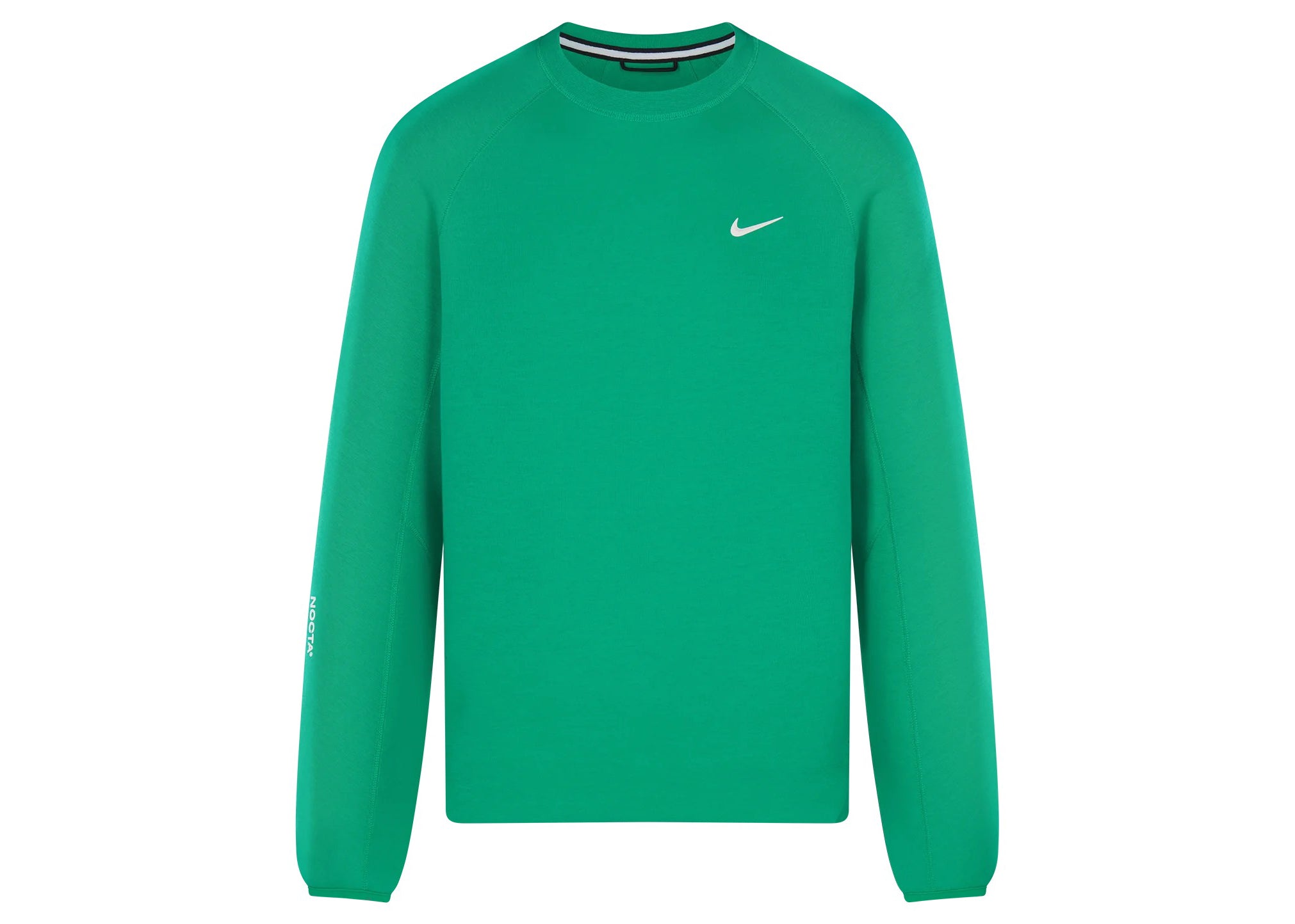 NIKE X NOCTA TECH FLEECE CREW STADIUM GREEN/SAIL