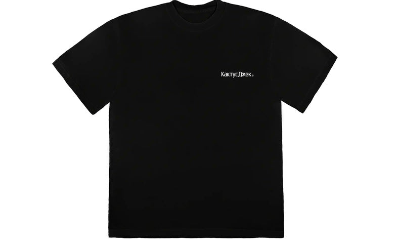 TRAVIS SCOTT SICKO EVENT II T-SHIRT BLACK - The Edit Man London Online