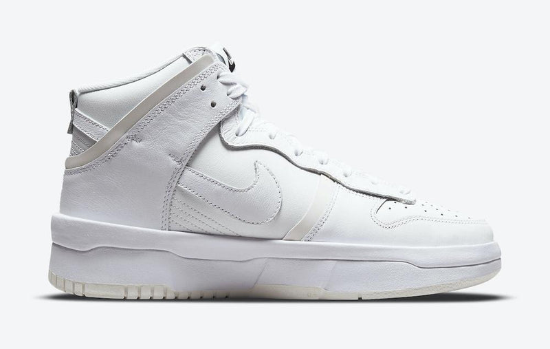 NIKE DUNK HIGH REBEL WHITE BEIGE - The Edit LDN