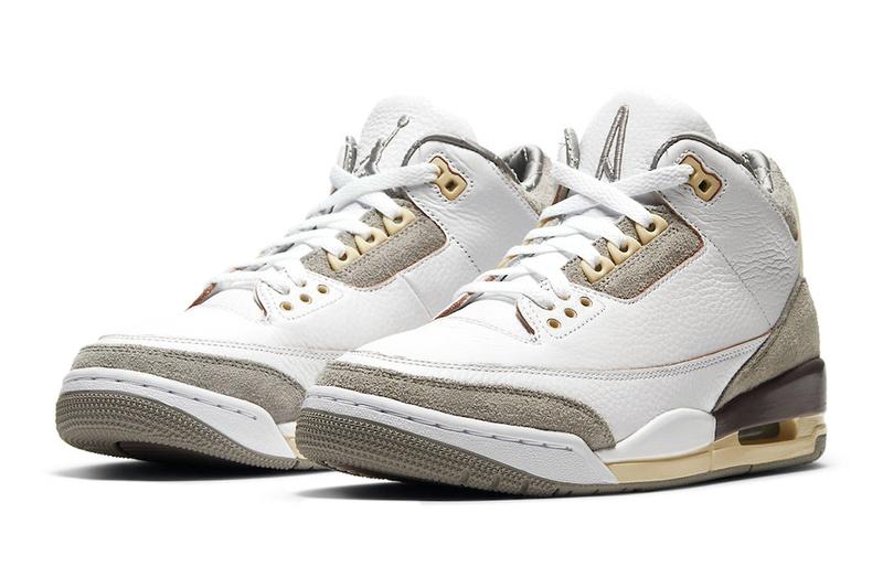 A MA MANIERE X JORDAN 3 WHITE - The Edit Man London 