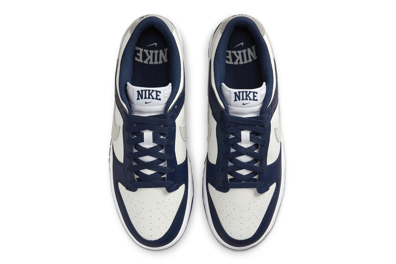 NIKE DUNK LOW SUMMIT WHITE MIDNIGHT NAVY