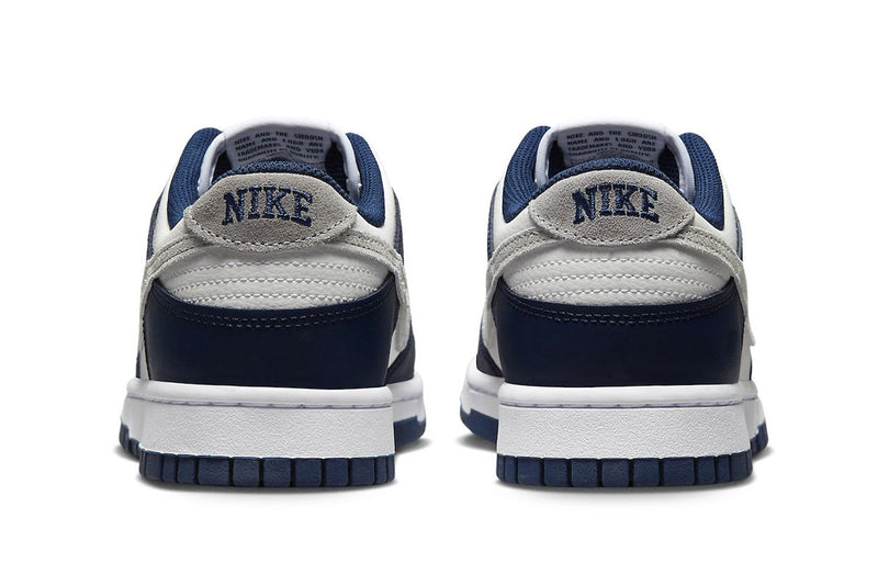 NIKE DUNK LOW SUMMIT WHITE MIDNIGHT NAVY