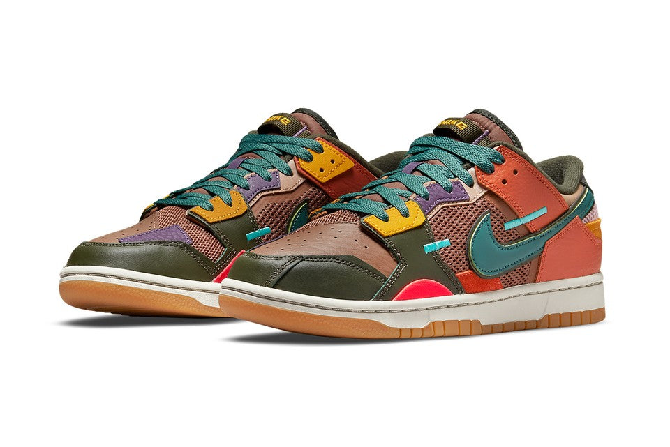 NIKE DUNK LOW SCRAP ARCHEO BROWN - The Edit LDN