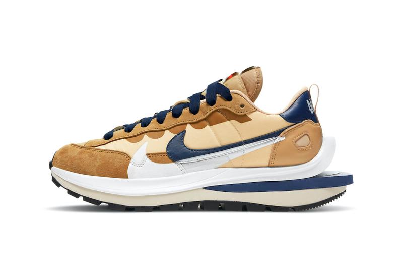 SACAI X NIKE VAPORWAFFLE SESAME BLUE - The Edit Man London 