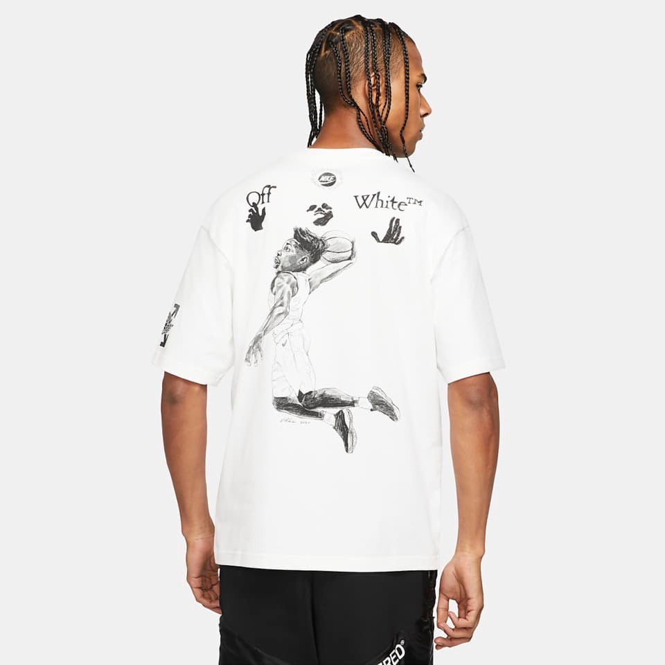 OFF-WHITE X JORDAN SCRIBBLE T-SHIRT - The Edit Man London Online
