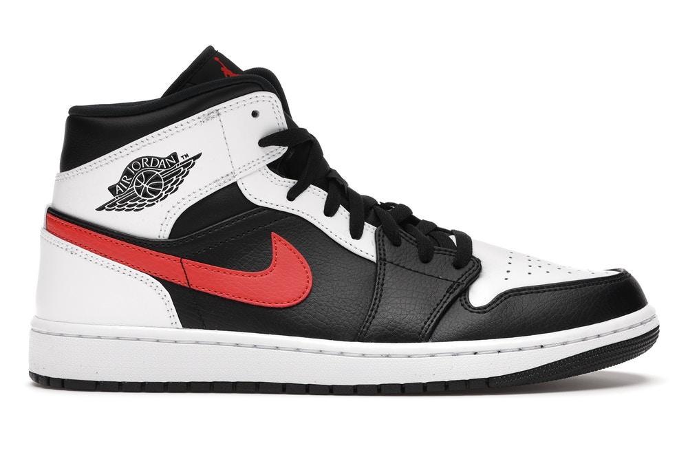 JORDAN 1 MID BLACK CHILE RED WHITE (M) - The Edit LDN