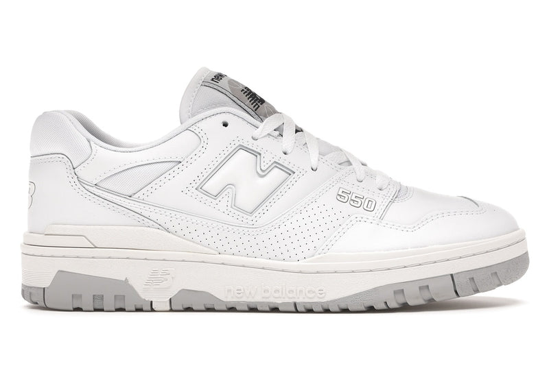 NEW BALANCE 550 WHITE GREY - The Edit Man London Online