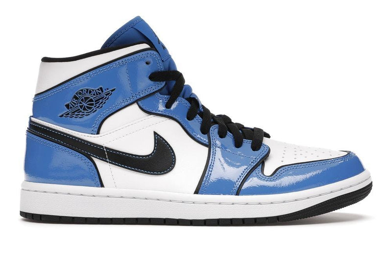 JORDAN 1 MID BLUE SIGNAL (M) - The Edit LDN