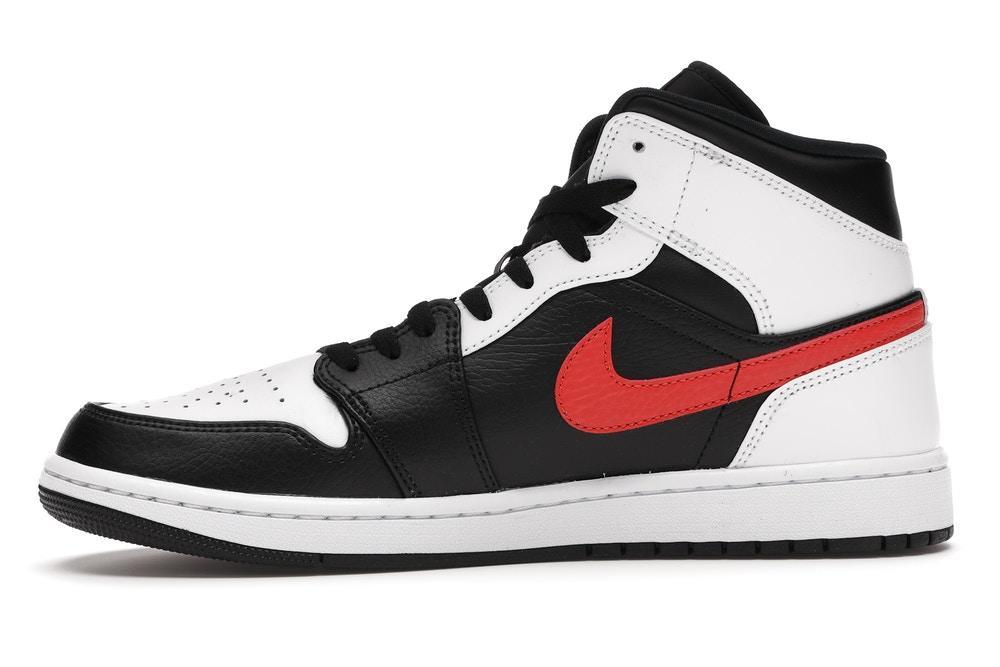 JORDAN 1 MID BLACK CHILE RED WHITE (M) - The Edit LDN