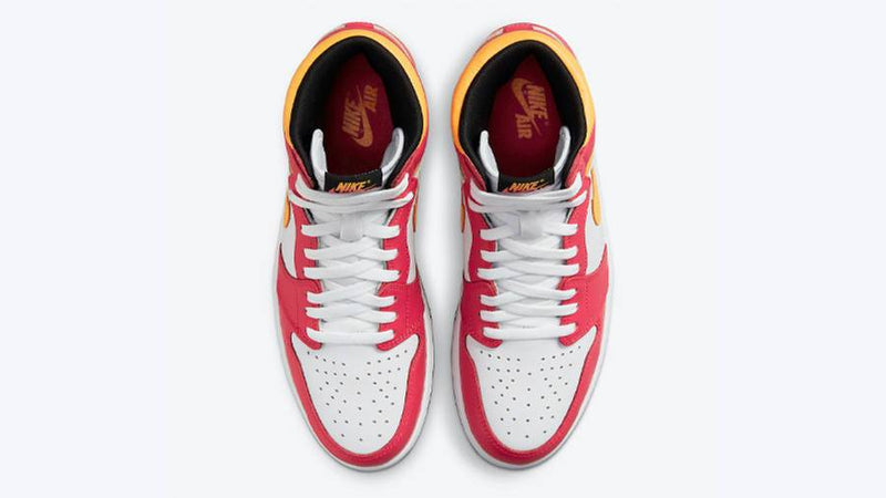 JORDAN 1 HIGH OG LIGHT FUSION RED - The Edit LDN