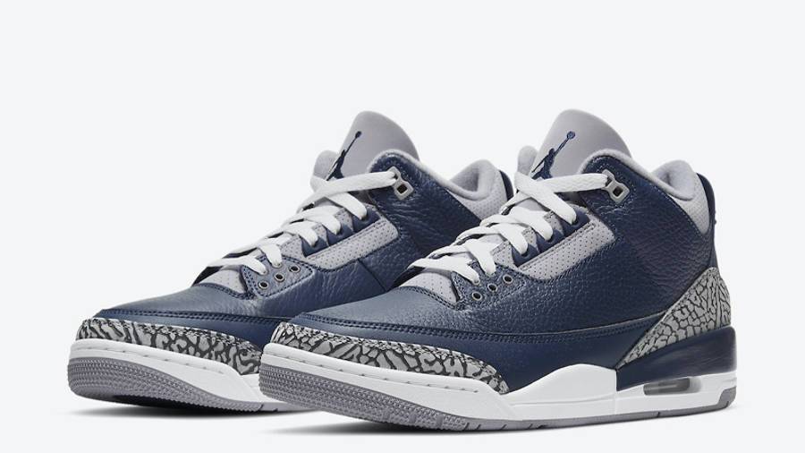 JORDAN 3 MIDNIGHT NAVY - The Edit Man London 