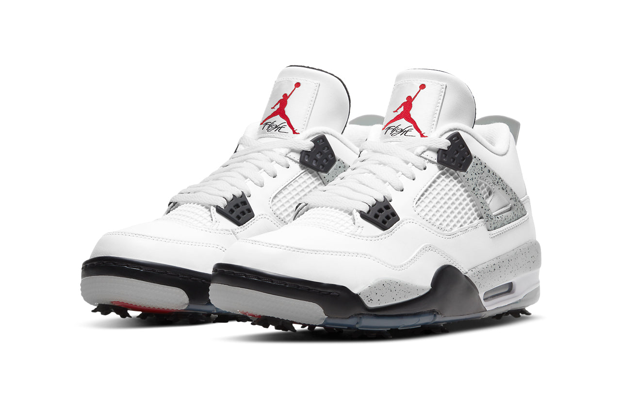 JORDAN 4 GOLF WHITE CEMENT - The Edit Man London Online