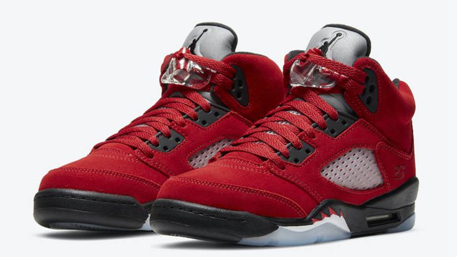 JORDAN 5 RAGING BULL VARISTY RED - The Edit Man London 