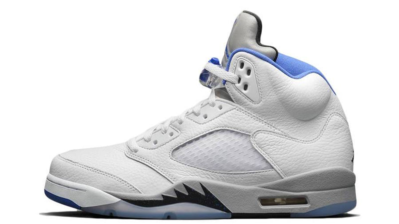 JORDAN 5 STEALTH 2.0 WHITE HYPER ROYAL - The Edit Man London 