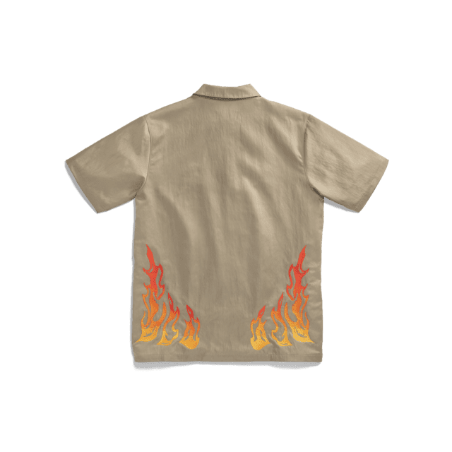 TRAVIS SCOTT CACTUS JACK X JORDAN BUTTON DOWN TOP