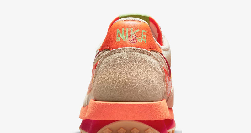 CLOT x SACAI X NIKE LD WAFFLE NET -  ORANGE BLAZE - The Edit LDN