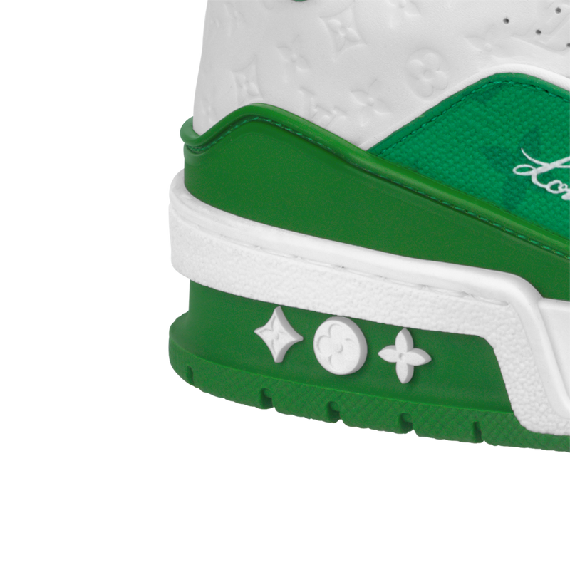Louis Vuitton LV Trainer Sneaker Low White Green