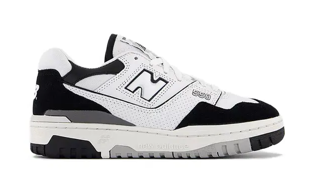 NEW BALANCE 550 WHITE BLACK RAIN CLOUD