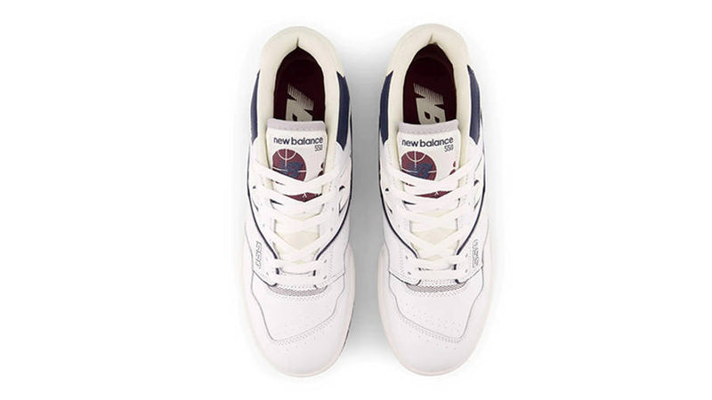 NEW BALANCE 550 WHITE MAROON NATURAL INDIGO