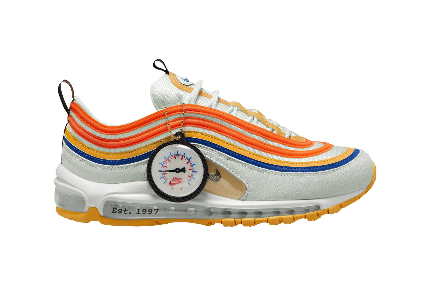 Nike air max blue orange yellow Clearance