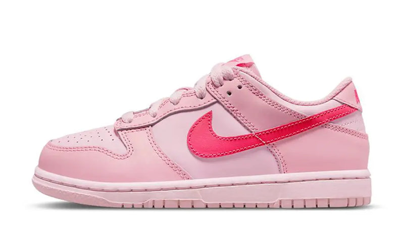 KIDS NIKE DUNK LOW TRIPLE PINK (PS)