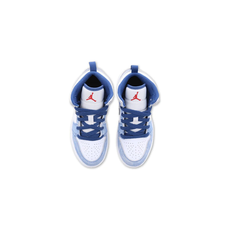KIDS JORDAN 1 MID FRENCH BLUE (PS)