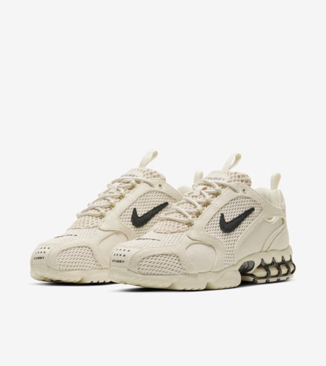 NIKE AIR ZOOM SPIRIDON CAGE 2 STUSSY FOSSIL - The Edit Man London Online