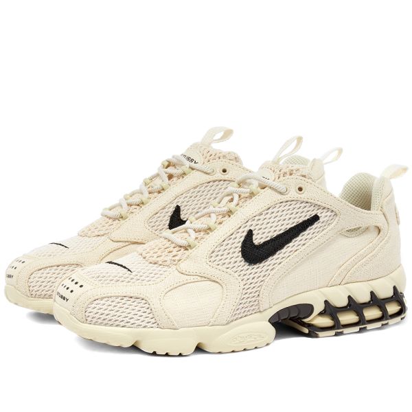 NIKE AIR ZOOM SPIRIDON CAGE 2 STUSSY FOSSIL - The Edit Man London Online