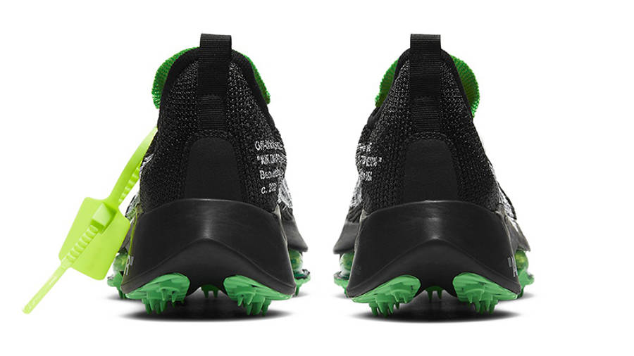 OFF-WHITE X NIKE AIR ZOOM TEMPO BLACK SCREAM GREEN - The Edit LDN