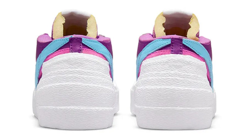 KAWS X SACAI X NIKE BLAZER LOW PURPLE MULTI - The Edit LDN