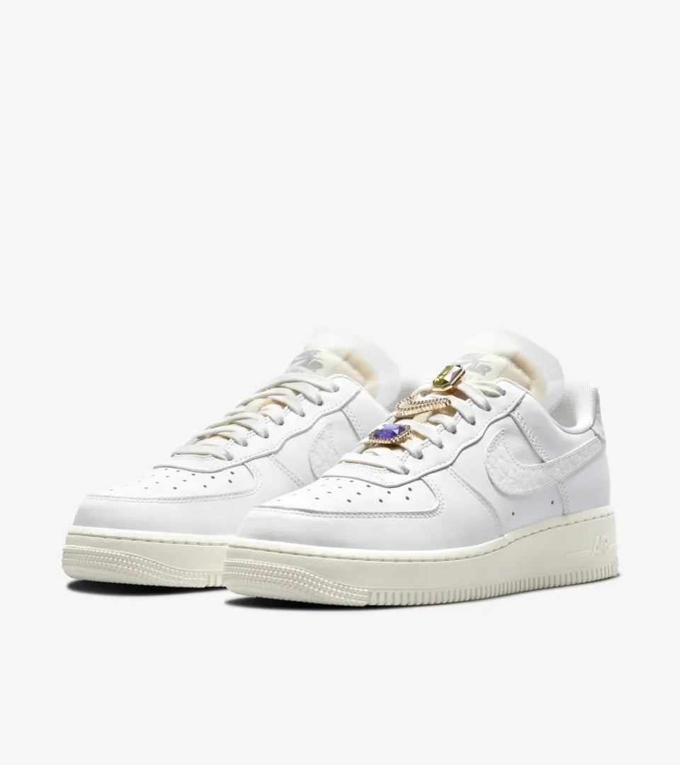 NIKE AIR FORCE 1 LOW PRM JEWELS WHITE - The Edit LDN
