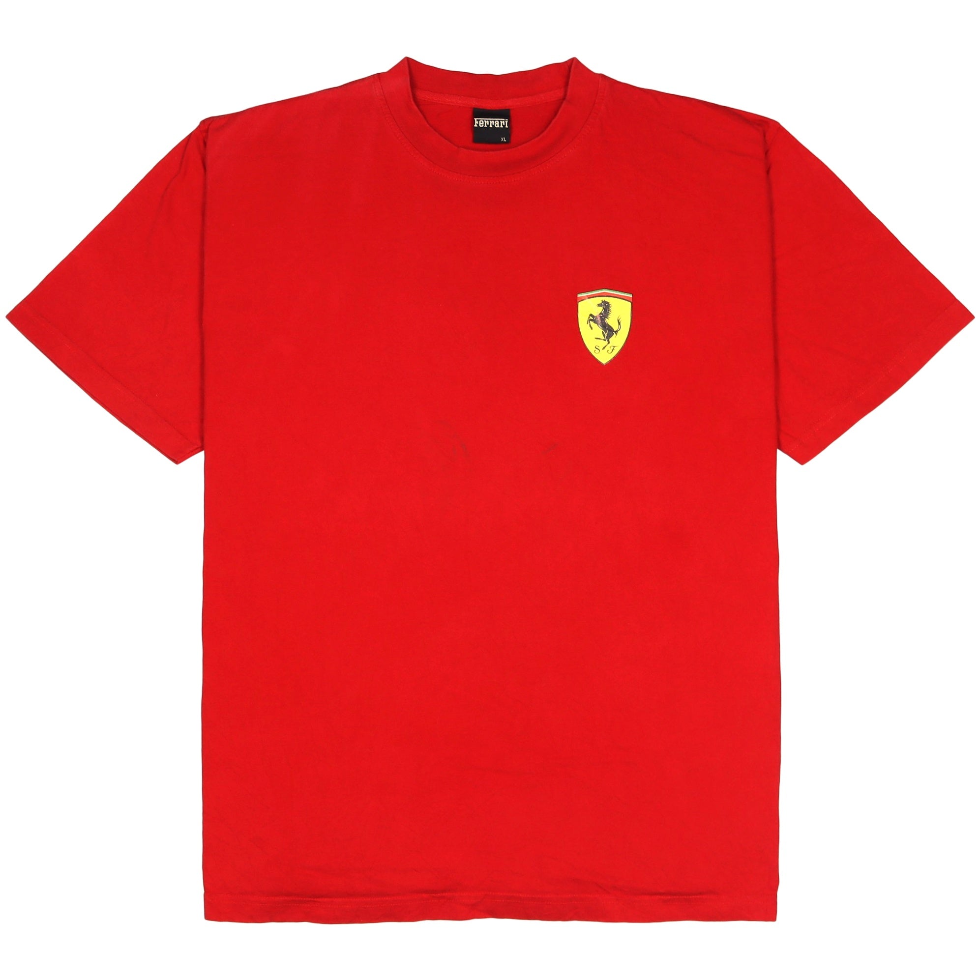 Ff Jersey Sweatshirt Vintage Ferrari Red T shirt