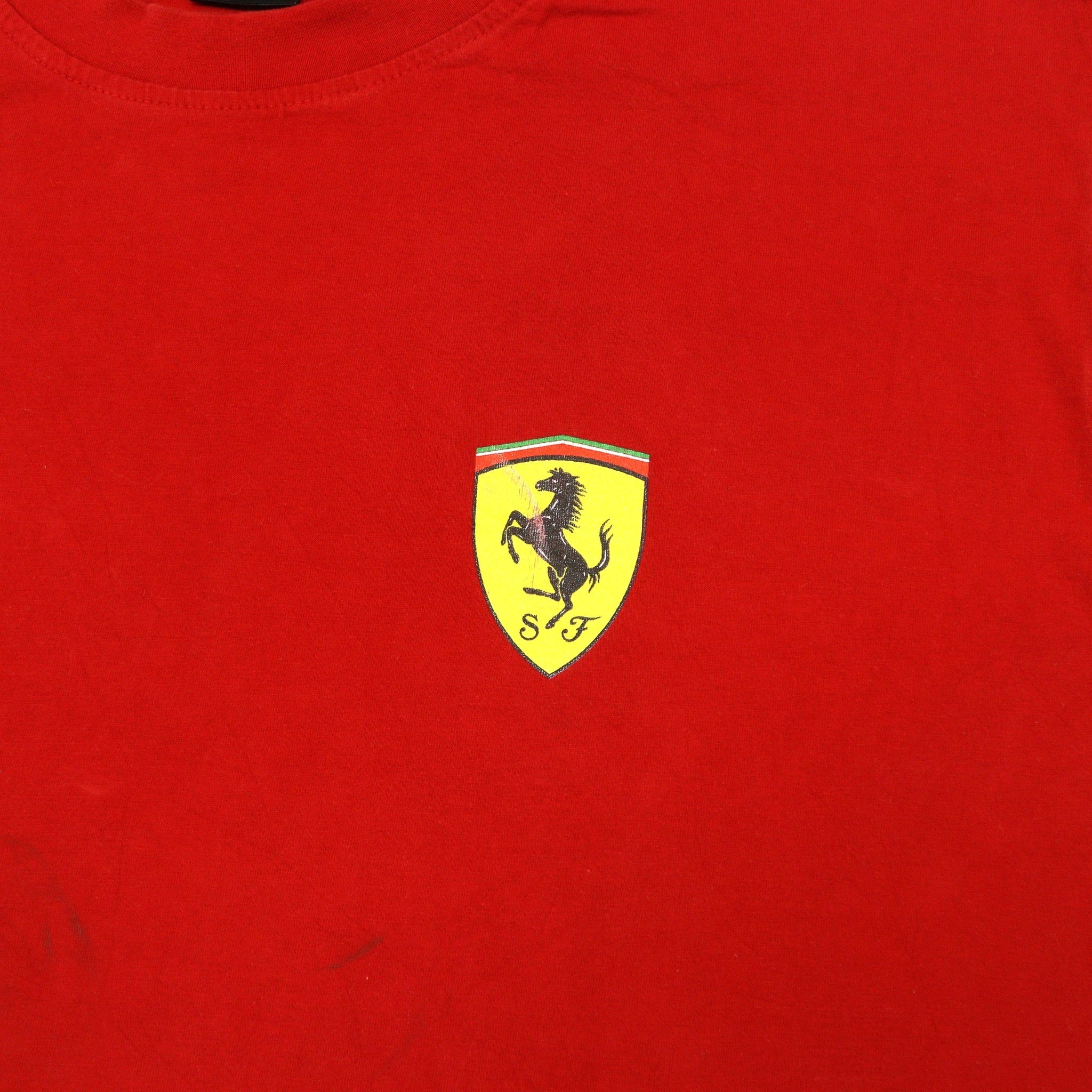 Vintage ferrari t shirt top