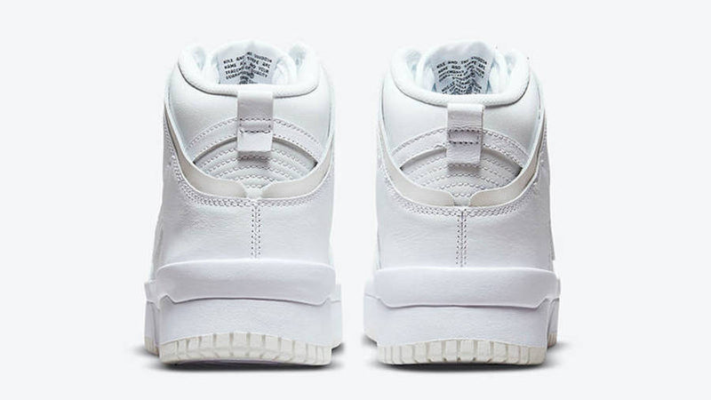 NIKE DUNK HIGH REBEL WHITE BEIGE - The Edit LDN