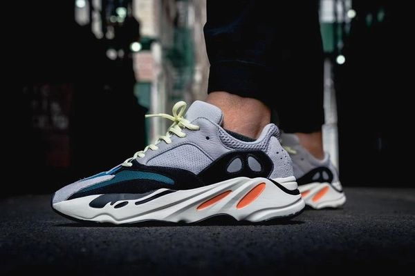 Adidas yeezy boost 700 wave runner solid grey size 6 best sale