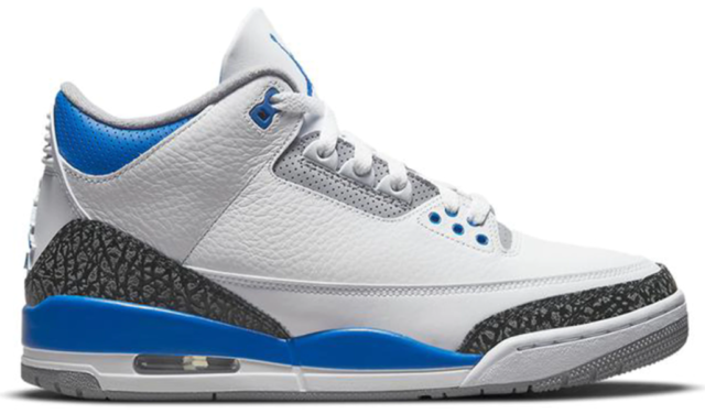 Blue air jordan 3 hotsell