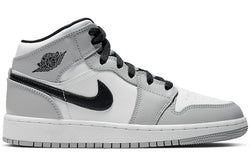 JORDAN 1 MID LIGHT SMOKE GREY (GS) - The Edit LDN