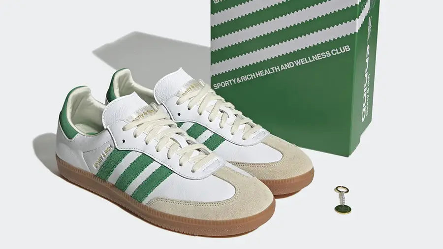 ADIDAS SAMBA GOMA VEGANA BLANCO