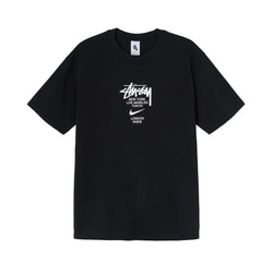 NIKE X STUSSY SHORT SLEEVE T-SHIRT BLACK - The Edit Man London Online