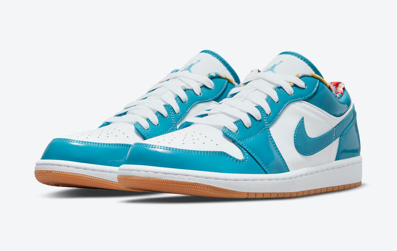JORDAN 1 LOW LIGHT TEAL - The Edit LDN