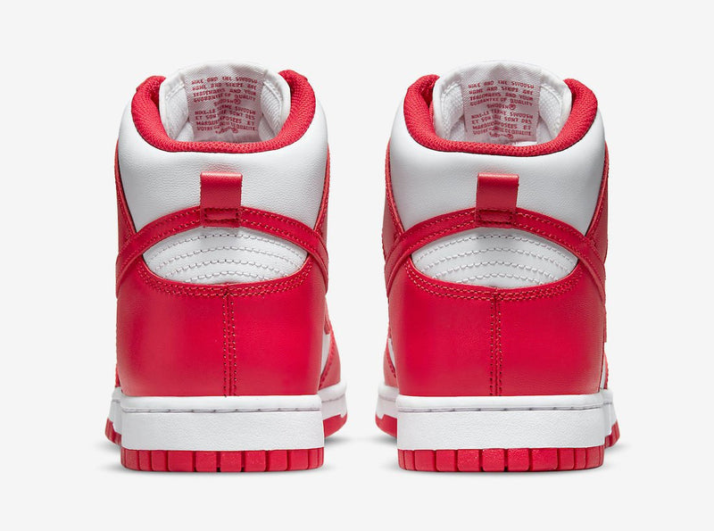 NIKE DUNK HIGH UNIVERSITY RED (M) - The Edit LDN