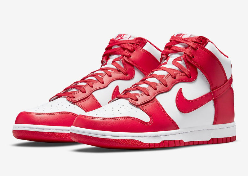 NIKE DUNK HIGH UNIVERSITY RED (M) - The Edit LDN