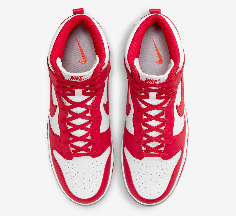 NIKE DUNK HIGH UNIVERSITY RED (M) - The Edit LDN