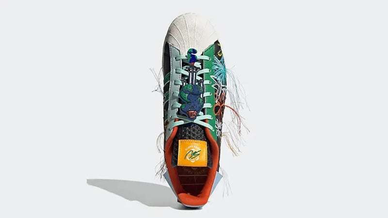 ADIDAS SUPERSTAR X SEAN WOTHERSPOON SUPEREARTH BLACK - The Edit LDN